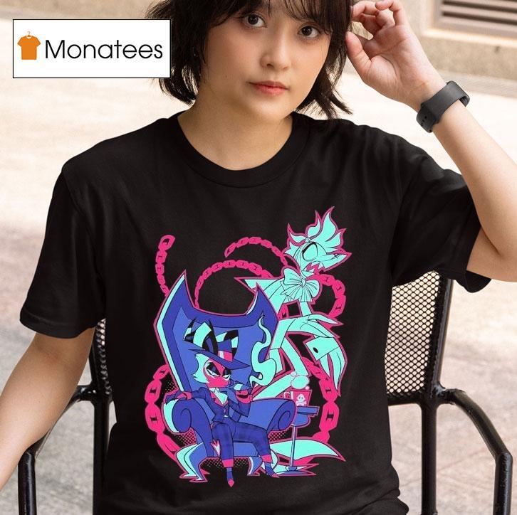 Crimson Cozy Winter Hazbin Hotel T Shirt