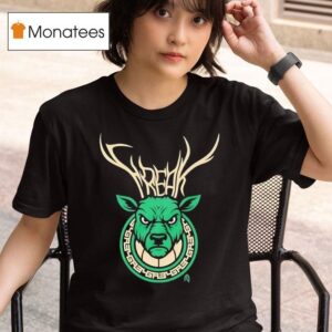 Deer Freak Milwaukee Bucks Giannis Antetokounmpo Player T Shirt