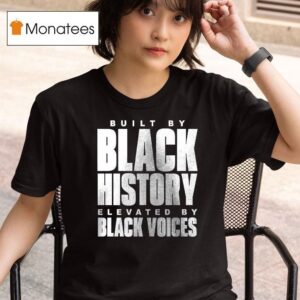 Denver Nuggets Built By Black History Elevated By Black Voices T Shirt