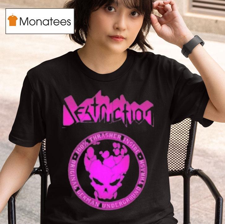 Destruction Thrasher Lila T Shirt