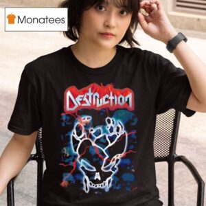 Destruction Years Anniversary Skull T Shirt