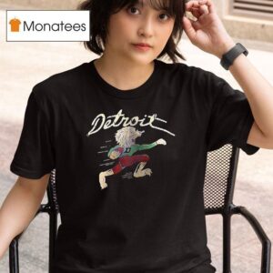 Detroit Lions S Retro Masco T Shirt