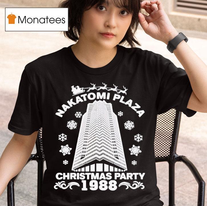 Die Hard Nakatomi Plaza Christmas Party T Shirt