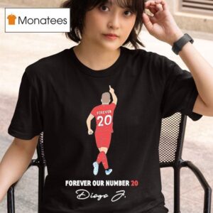 Diogo Jota Forever Our Number Signature T Shirt