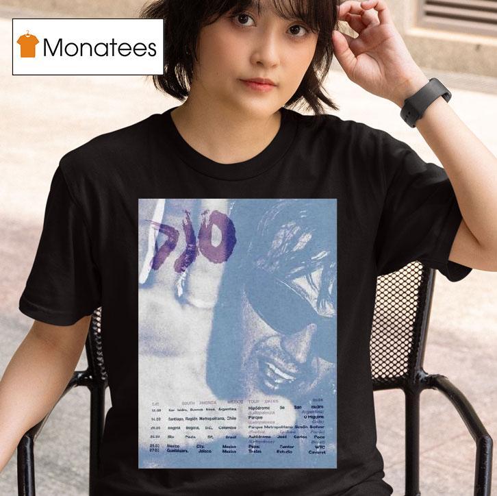 Djo South America Mexico Tour Dates T Shirt
