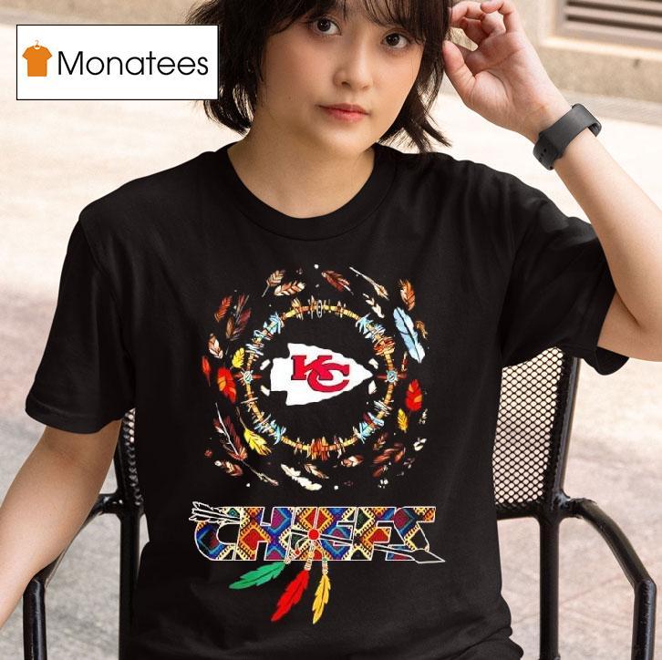 Dreamcatcher Motif X Kansas City Chiefs Vintage Graphic T Shirt