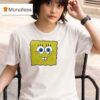 Edmonton Oilers X Squarepants Th Anniversary Cartoon T Shirt