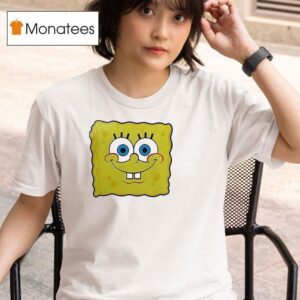 Edmonton Oilers X Squarepants Th Anniversary Cartoon T Shirt