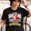 Even Santa Claus Cheers For Pittsburgh Pirates Christmas T Shirt