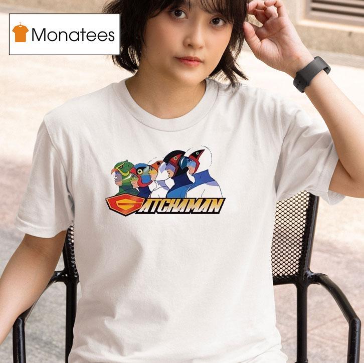 Gatchaman Our Hearts Burn With The Spirit Of Justice Comic T Shirt