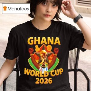 Ghana World Cup Graphic T Shirt