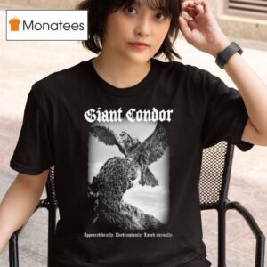 Giant Condor Vintage Black T Shirt
