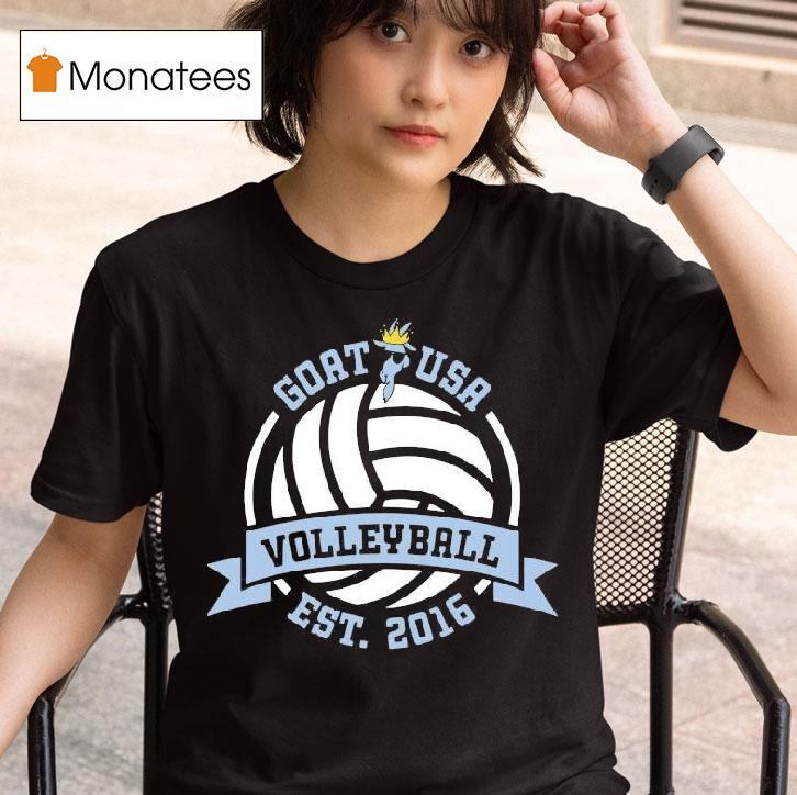 Goat Usa Volleyball Est T Shirt