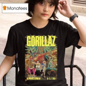 Gorillaz In Trenn Slovakia On July T Shirt