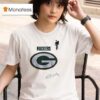 Green Bay Packers X Billie Eilish Hit Me Hard And Soft The Tour Logo Signature T Shirt