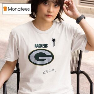 Green Bay Packers X Billie Eilish Hit Me Hard And Soft The Tour Logo Signature T Shirt