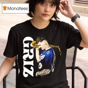 Griz Grant Kwiecinski Holding Saxophone Portrai T Shirt