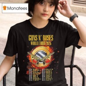 Guns N Roses World Tour North American T Shirt