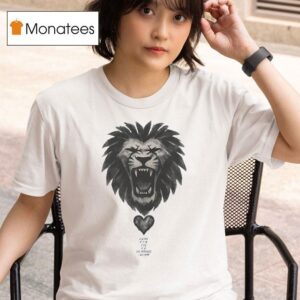 Heart Of A Lion Los Angeles Dodgers T Shirt