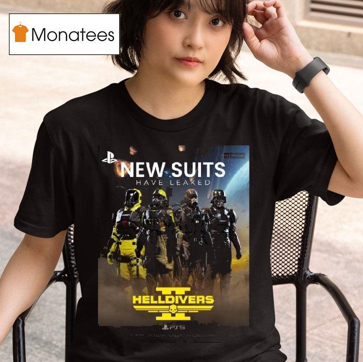 Helldivers New Suits Weapons Stratagems Boosters Leak T Shirt