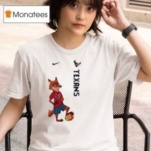 Houston Texans X Zootopia Go Texans Nick And Judy T Shirt