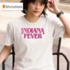 Indiana Fever Pink For Purpose Logo T Shirt