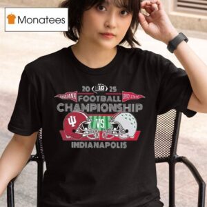 Indiana Hoosiers Vs Ohio State Buckeyes Football Big Ten Championship Head To Head Adul T Shirt