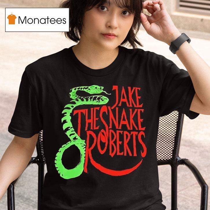 Jake The Snake Roberts Classic S Wrestling Graphic T Shirt