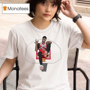 Jakobe Walter Toronto Raptors Basketball Player Circle T Shirt