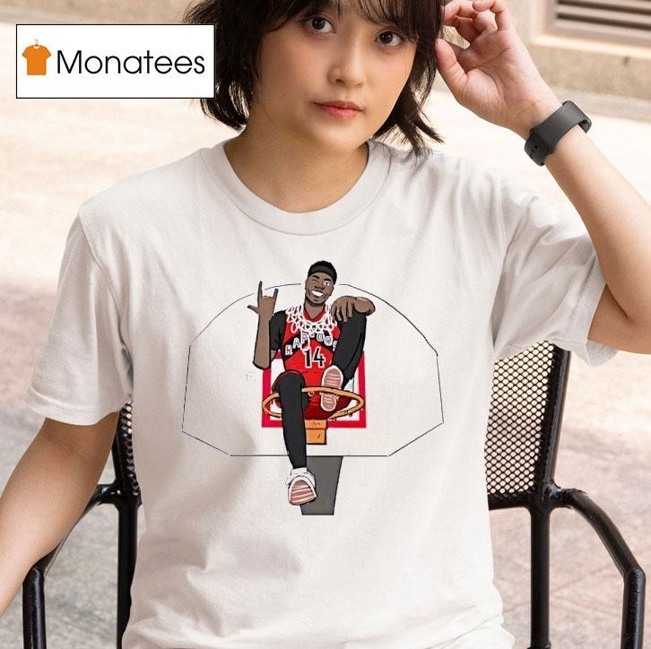 Jakobe Walter Toronto Raptors Basketball Player Circle T Shirt