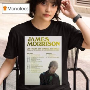 James Morrison May June Tour T Shirt