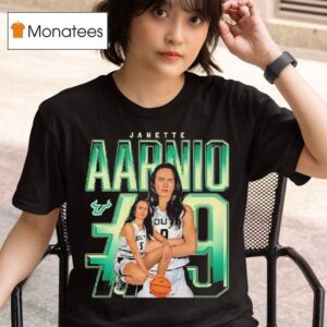Janette Aarnio Usf Ncaa South Florida Bulls Women S Basketball T Shirt