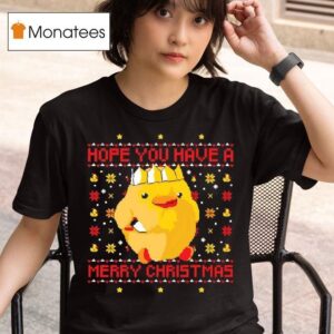 Jolly Af Duck Hope You Have A Merry Christmas T Shirt