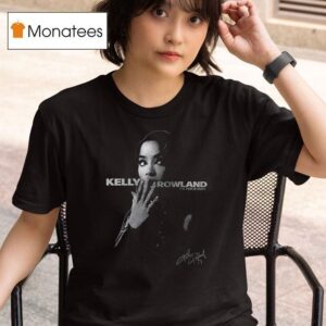 Kelly Rowland Us Tour Black And White Photo Tour Dates Signature T Shirt