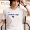 Kentucky Wildcats Nothing Easy Logo T Shirt