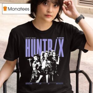 Kpop Demon Hunters Huntrx World Tour T Shirt
