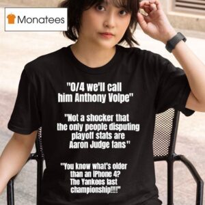 Kutter Is King We Ll Call Him Anthony Volpe The Yankees Last Championship T Shirt