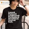 Lamm Pankow Loughnane Parazaider Seraphine Cetera And Kath T Shirt