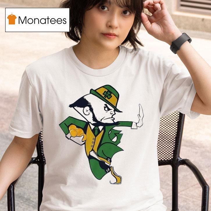 Leprechaun Notre Dame Fighting Irish T Shirt