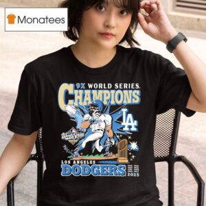 Los Angeles Dodgers X World Series Champions T Shirt