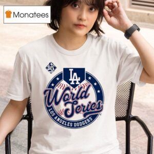 Los Angeles Dodgers Majestic Threads World Series T Shirt
