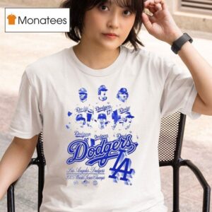 Los Angeles Dodgers Team World Series Champs T Shirt