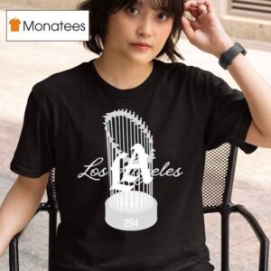 Los Angeles Dodgers World Champs Trophy T Shirt