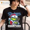 Los Angeles Dodgers X The Grinch World Series Champions T Shirt