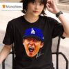Los Angeles Dodgers Yoshinobu Yamamoto Signature T Shirt
