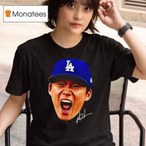 Los Angeles Dodgers Yoshinobu Yamamoto Signature T Shirt