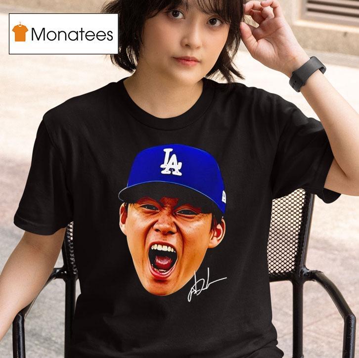 Los Angeles Dodgers Yoshinobu Yamamoto Signature T Shirt