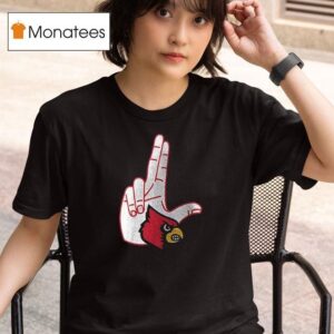 Louisville Cardinals Hometown Hand Sign Masco T Shirt