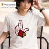 Louisville Cardinals L Hand Sign Logo T Shirt