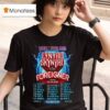 Lynyrd Skynyrd Double Trouble Vision Tour North America T Shirt